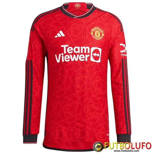 Camisetas De Futbol Manchester United Primera Manga Larga