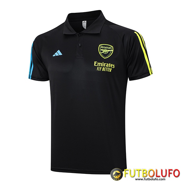 Comprar Camiseta Polo Arsenal Negro 2023 2024