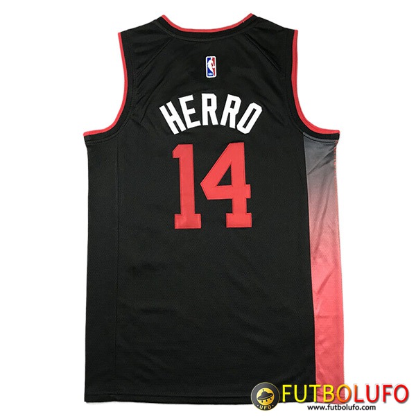 Nueva Camisetas De Futbol Miami Heat Herro Negro Rojo