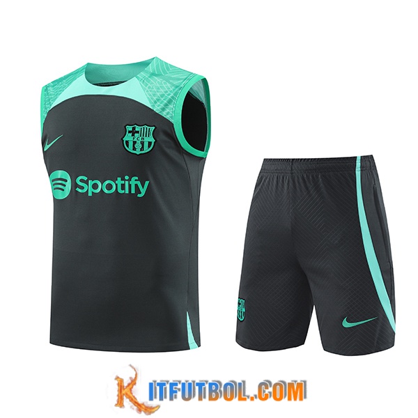 Donde Hacer Camiseta Entrenamiento Sin Mangas Cortos Fc Barcelona