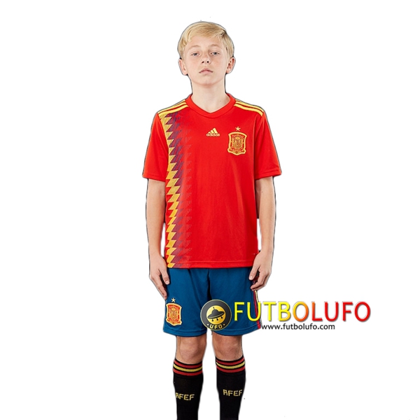 Camiseta España Niño → Calidad Thai AAA