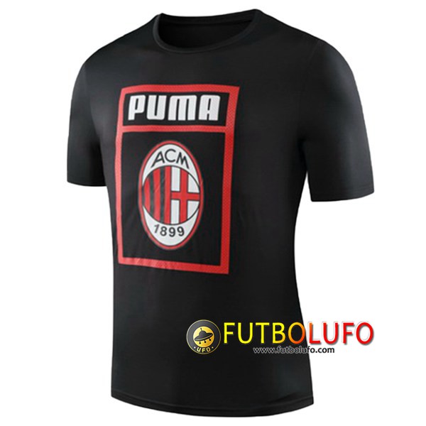 Nueva Camiseta Entrenamiento Milan AC Negro 2019 2020 Tailandia