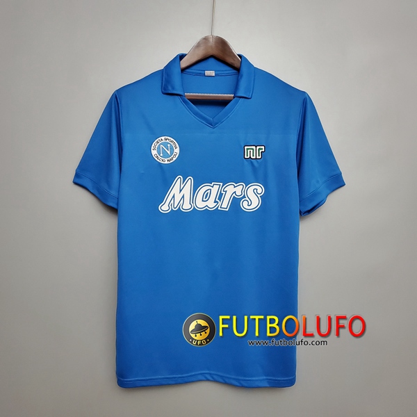 Nueva Camiseta Futbol SSC Napoles Retro Primera 1988/1989 Tailandia