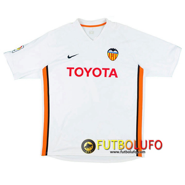 Excavación constructor mosaico venta de replica Camiseta de Futbol Valencia Retro Primera 2006/2007  baratas, las mejores tienda de de Futbolufo.com