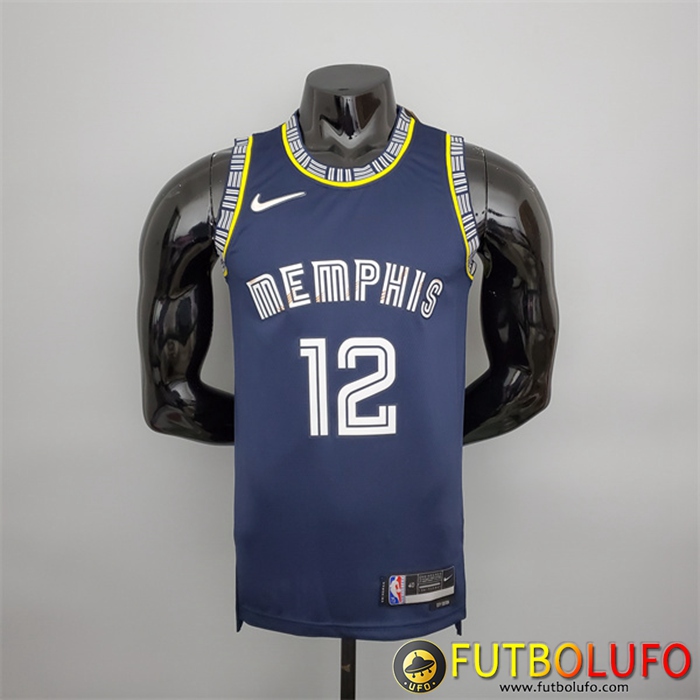 Compra De Camisetas Memphis Grizzlies (Morant #12) 2022 Season Azul ...