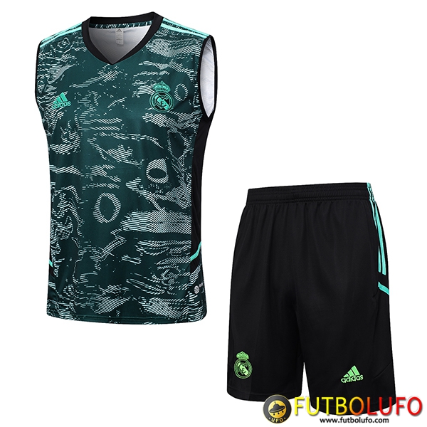 Las Mejores Camiseta Entrenamiento sin mangas + Cortos Real Madrid ...