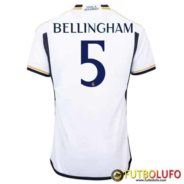 Paginas Para Comprar Camisetas De Futbol Real Madrid (BELLINGHAM #5 ...