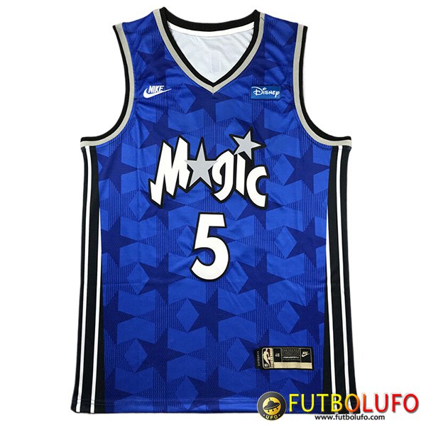 Modelos De Camisetas De Futbol Orlando Magic (BANCHERO #5) 2023/24 Azul